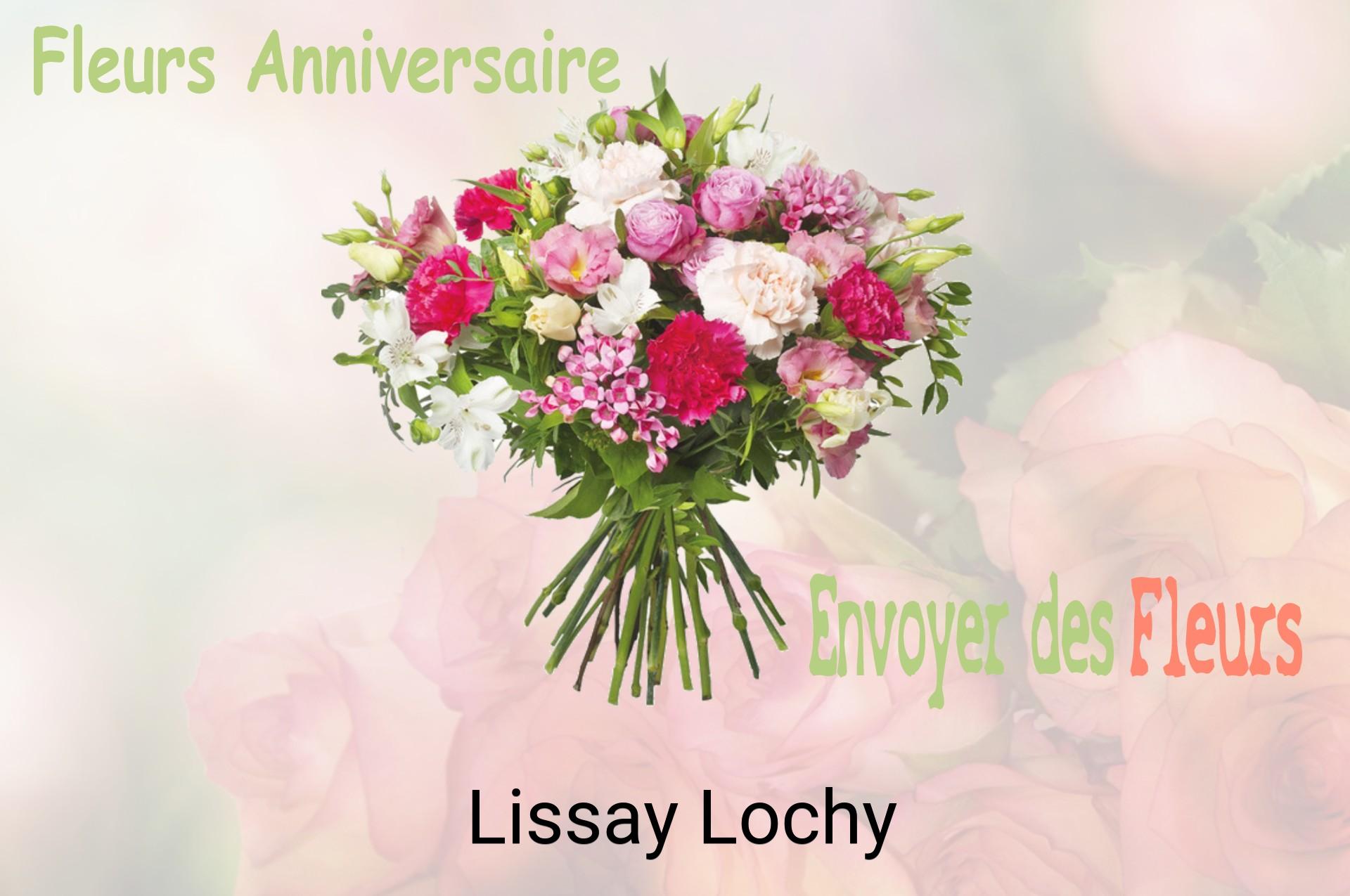 Bouquet de fleurs d’anniversaire livré à Lissay-Lochy